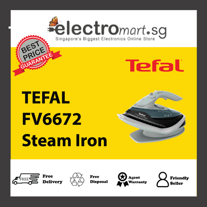 TEFAL FV6672 Free move Power Cordless Steam Iron