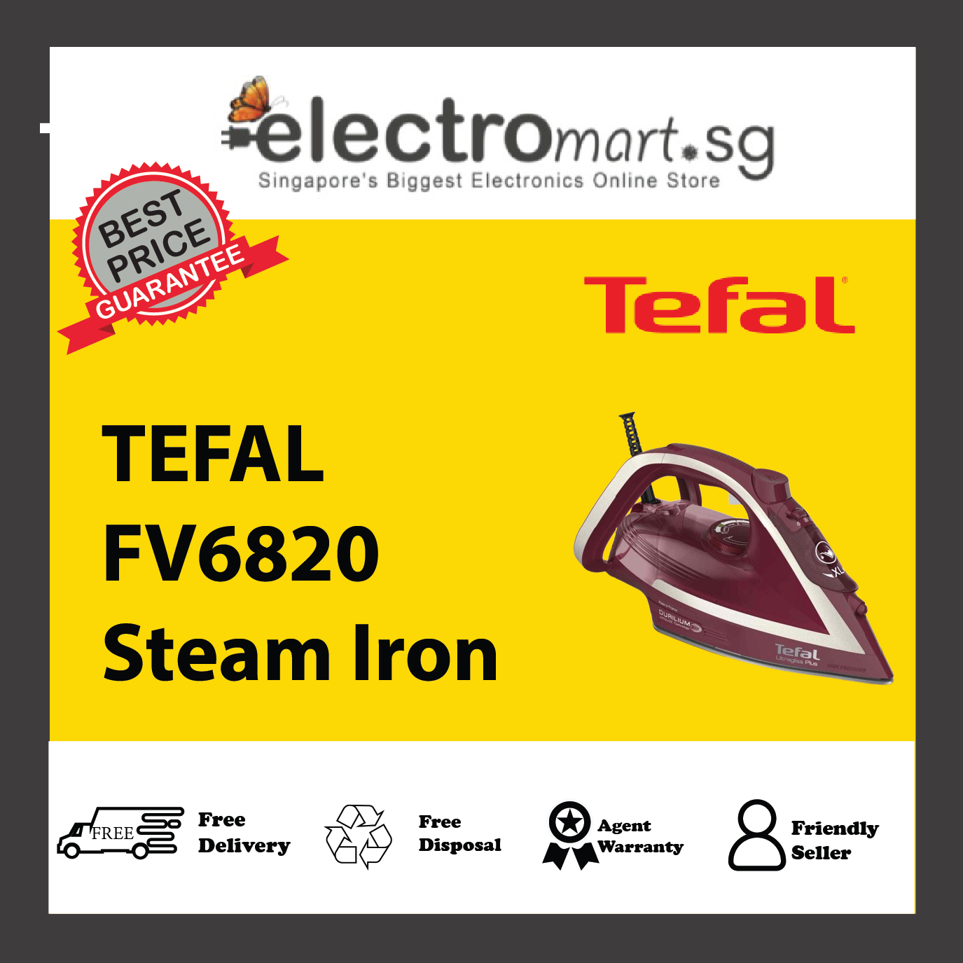 TEFAL FV6820 Steam Iron