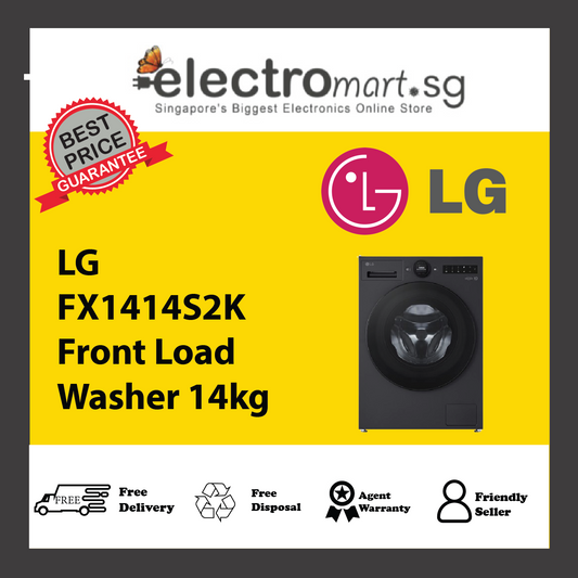 LG FX1414S2K Front Load Washer 14kg