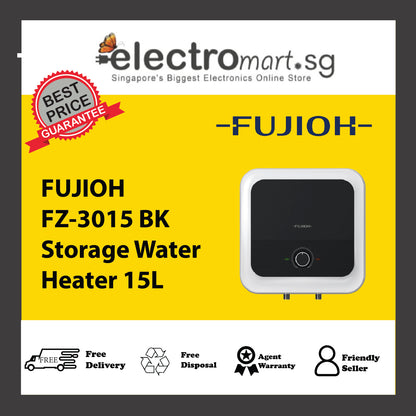 FUJIOH FZ-3015 BK Storage Water Heater 15L