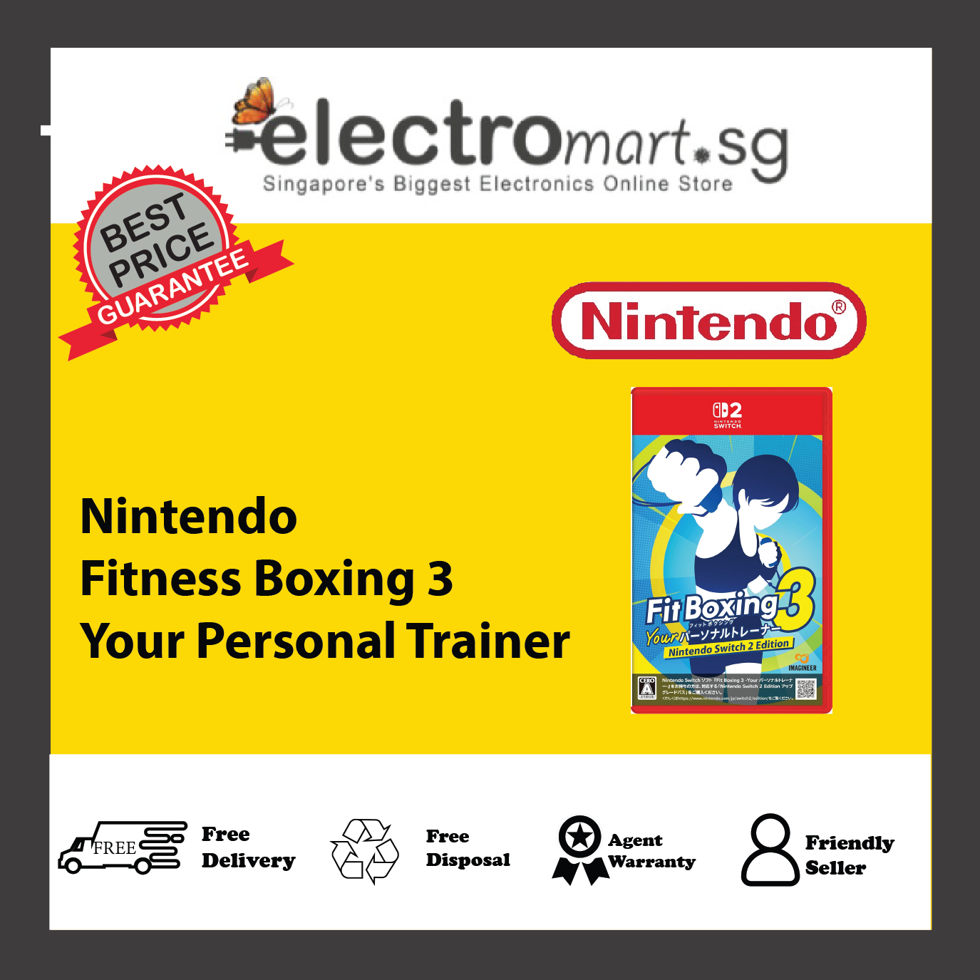 Nintendo Fitness Boxing 3 Your Personal Trainer