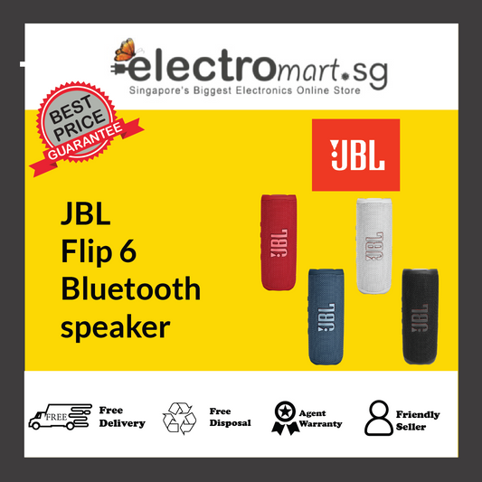 JBL Flip 6 Portable Waterproof Speaker