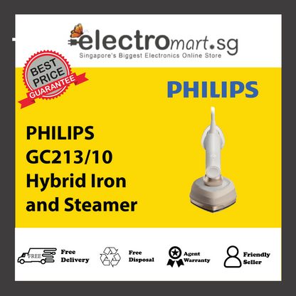 PHILIPS GC213/10 Hybrid Iron and Steamer