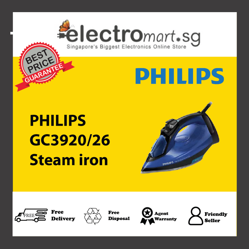 PHILIPS GC3920/26 Steam iron