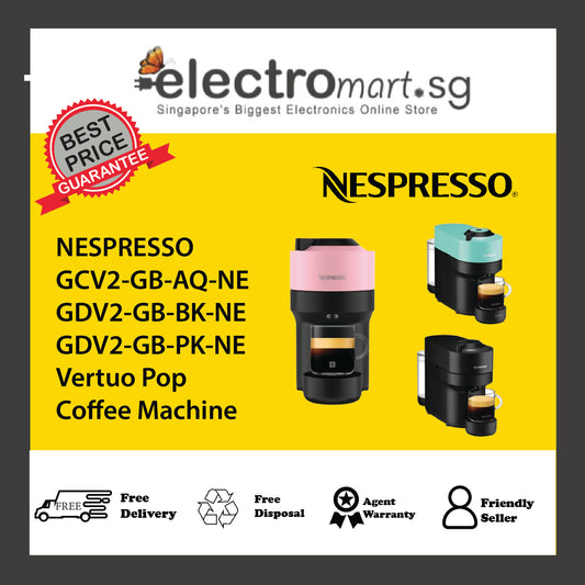 NESPRESSO GCV2-GB Vertuo Pop Coffee Machine