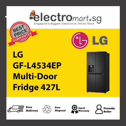 LG GF-L4534EP Multi-Door Fridge 427L