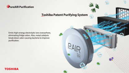 TOSHIBA GR-RF694WI-PGX(67) Multi Door Fridge 526L