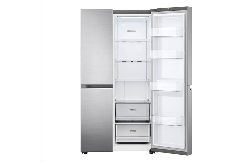LG GS-B6473PZ side-by-side-fridge  with Smart Inverter  Compressor in  Platinum Silver 647L