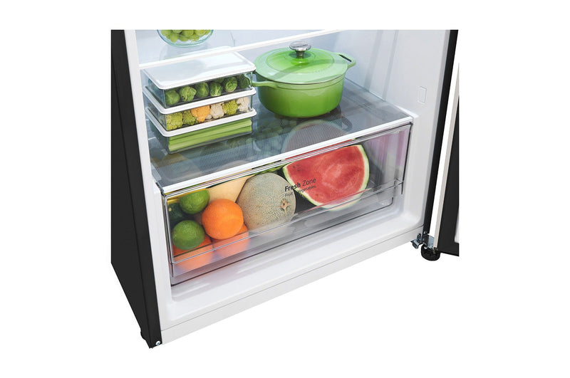 LG  GT-B3952BN Top Freezer with Smart  Inverter Compressor in  Objet Collection Beige 395L