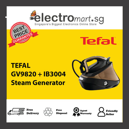 TEFAL GV9820 + IB3004 Steam Generator