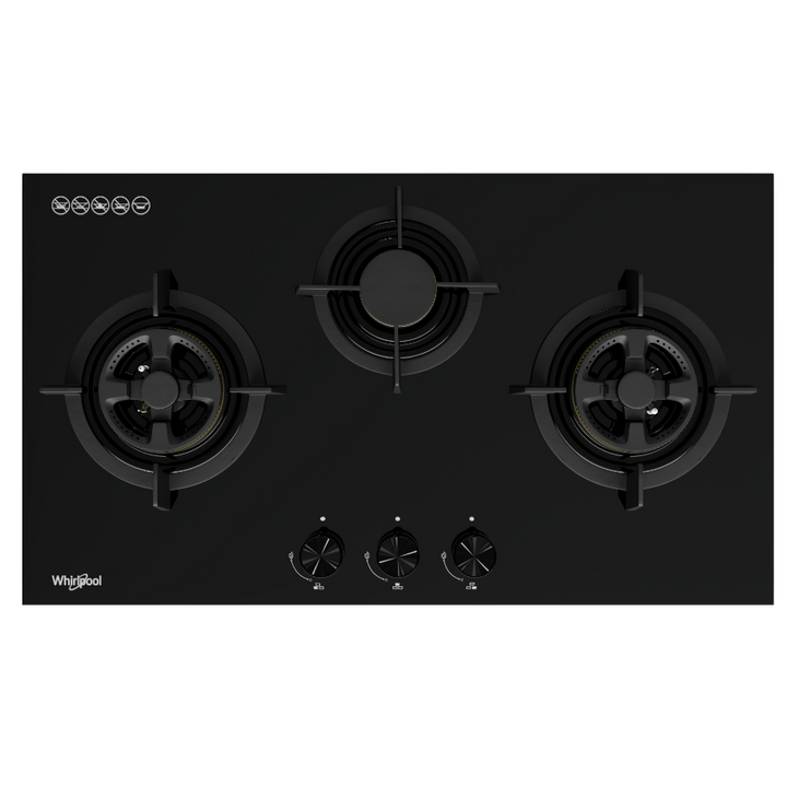 WHIRLPOOL GWG7830 78cm 3 Burner Gas Hob