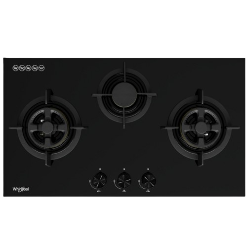 WHIRLPOOL GWG8830 88cm 3 Burner Gas Hob