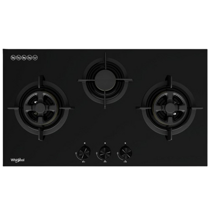 WHIRLPOOL GWG8830 88cm 3 Burner Gas Hob