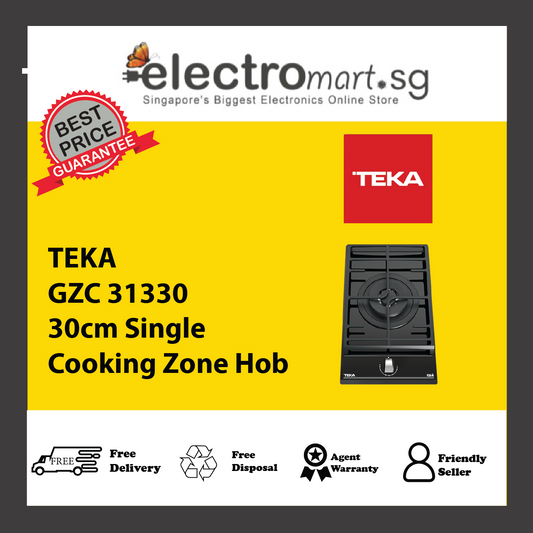 TEKA GZC 31330 30cm Single Cooking Zone Hob