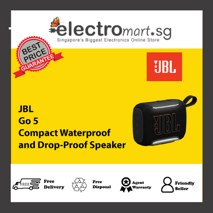 JBL Go 5 Compact Waterproof and Drop-Proof Speaker