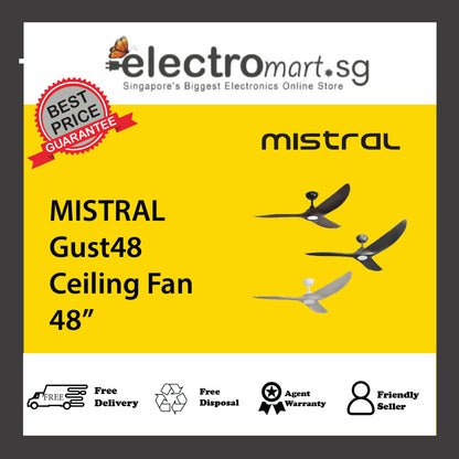 MISTRAL Gust48 Ceiling Fan 48”