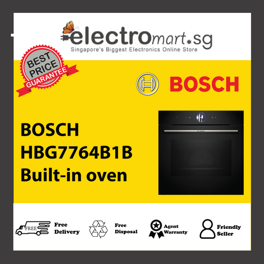 BOSCH HBG7764B1B Series 8 Built-in oven 60 x 60cm