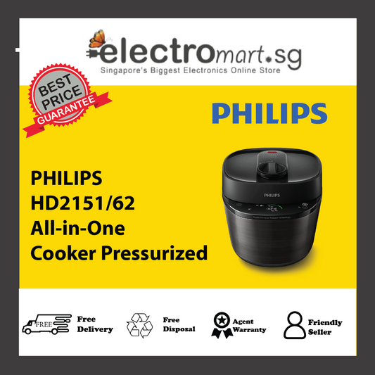 PHILIPS HD2151/62 All-in-One Cooker Pressurized