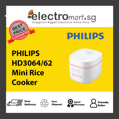 PHILIPS HD3064/62 Mini Rice Cooker