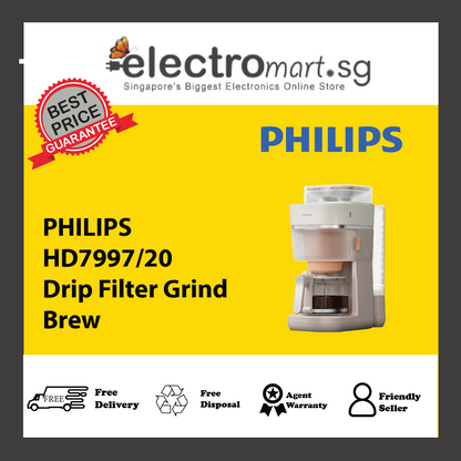 PHILIPS HD7997/20 Drip Filter Grind Brew