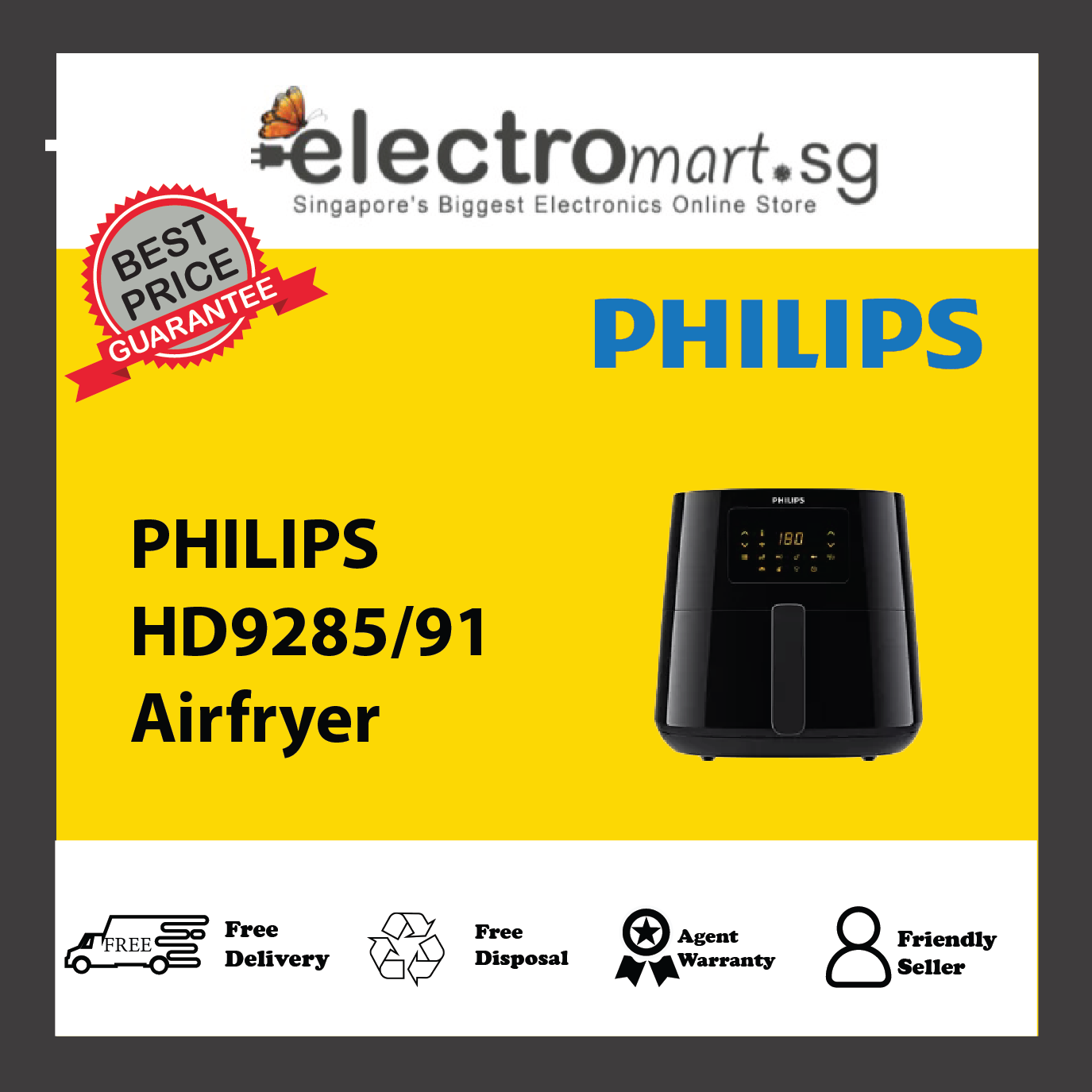 PHILIPS HD9285/91 Airfryer