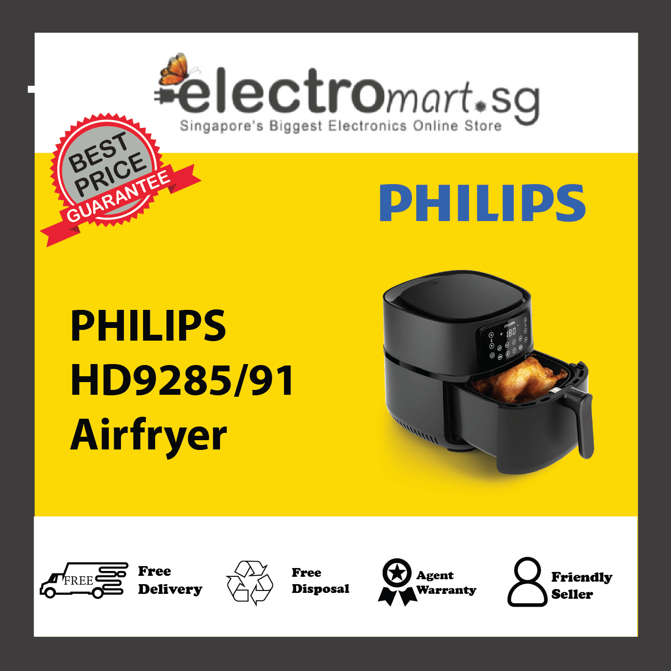 PHILIPS HD9285/91 Airfryer