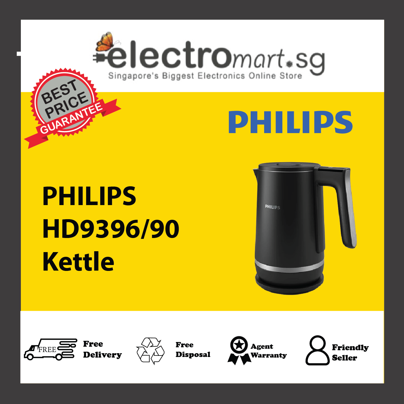 PHILIPS HD9396/90 Kettle