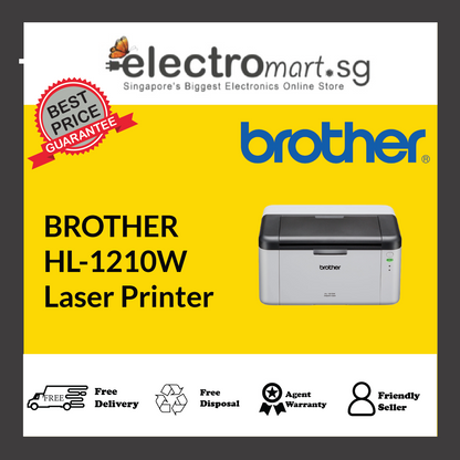 BROTHER HL-1210W Wireless Monochrome Laser Printer