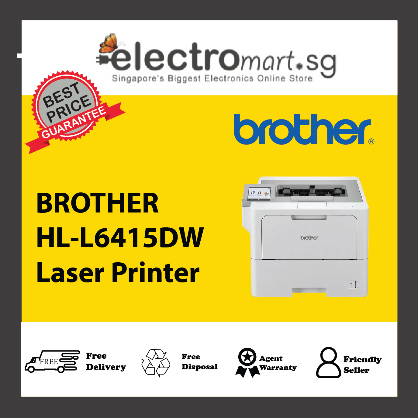 BROTHER HL-L6415DW Laser Printer