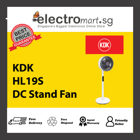 KDK HL19S DC Stand Fan 7.5" (19cm)