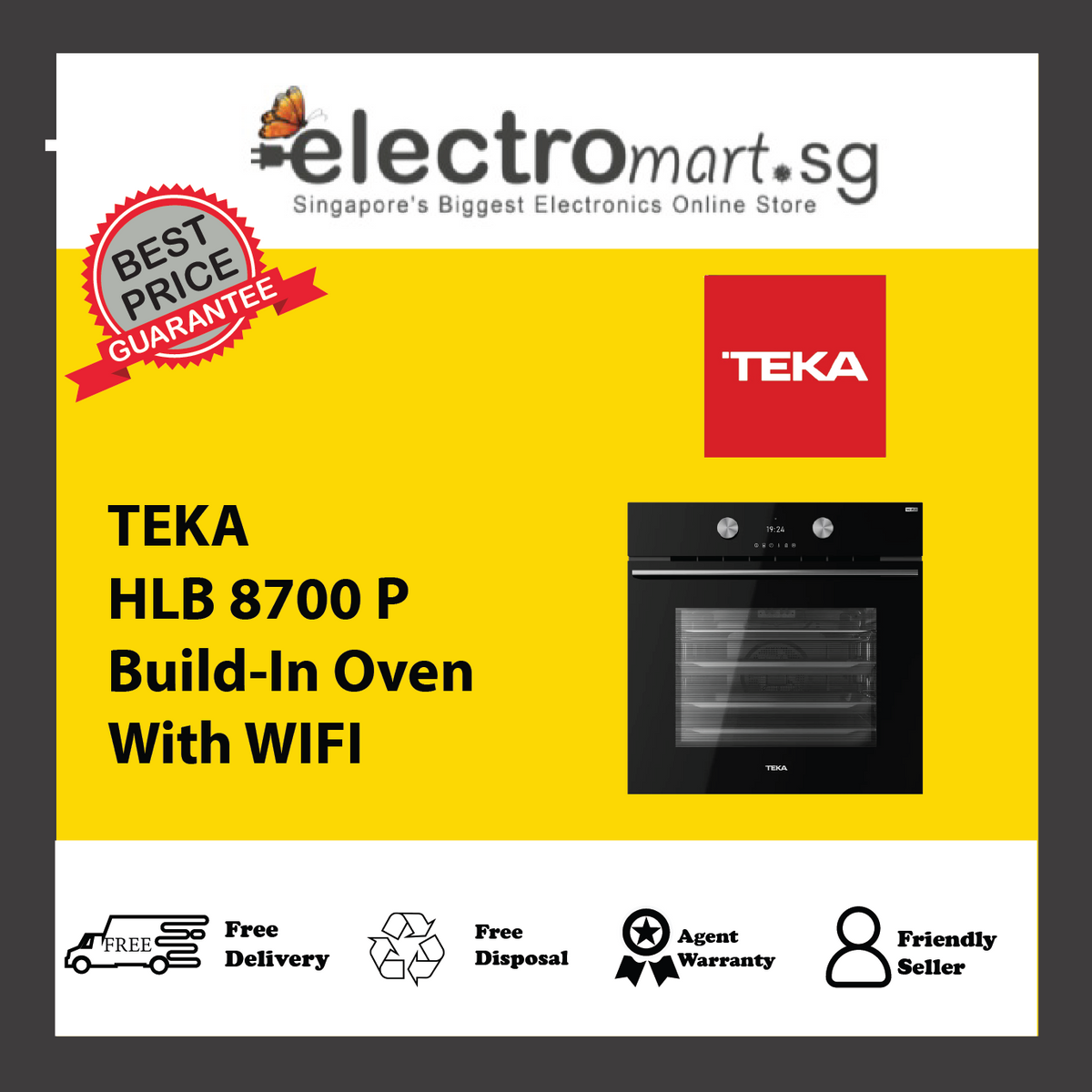 TEKA HLB 8700 P Build-In Oven With WIFI