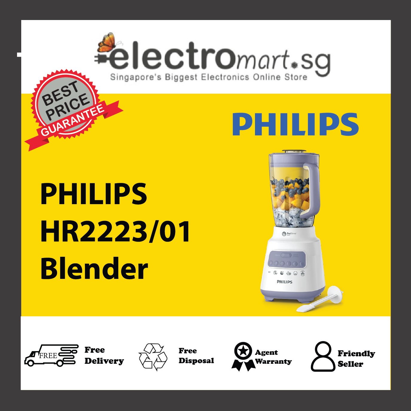 PHILIPS HR2223/01 Blender