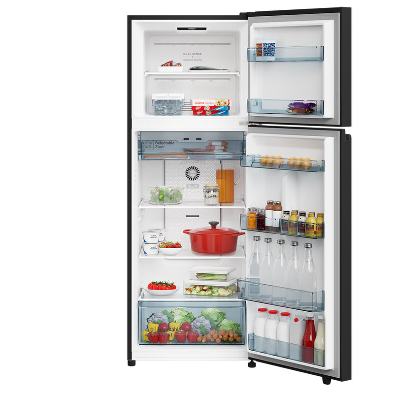 HITACHI HRTN6443SAGBKSG 2 Door Refrigerator 409L