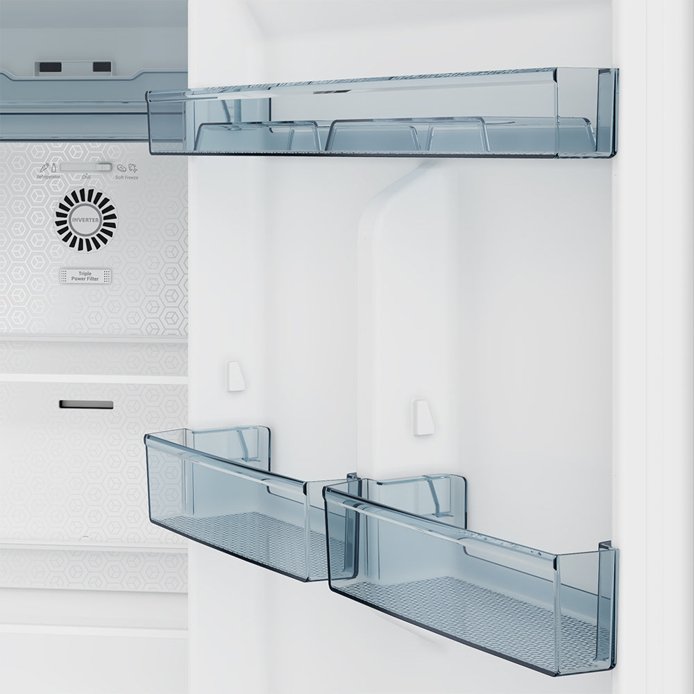 HITACHI HRTN6443SGBKSG 2 Door Refrigerator 409L