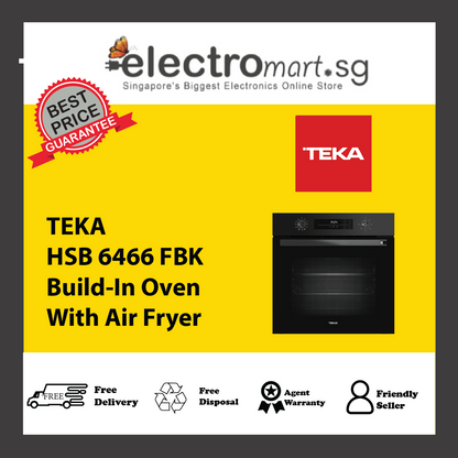 TEKA HSB 6466 FBK Build-In Oven With Air Fryer