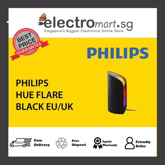 PHILIPS HUE FLARE BLACK EU/UK