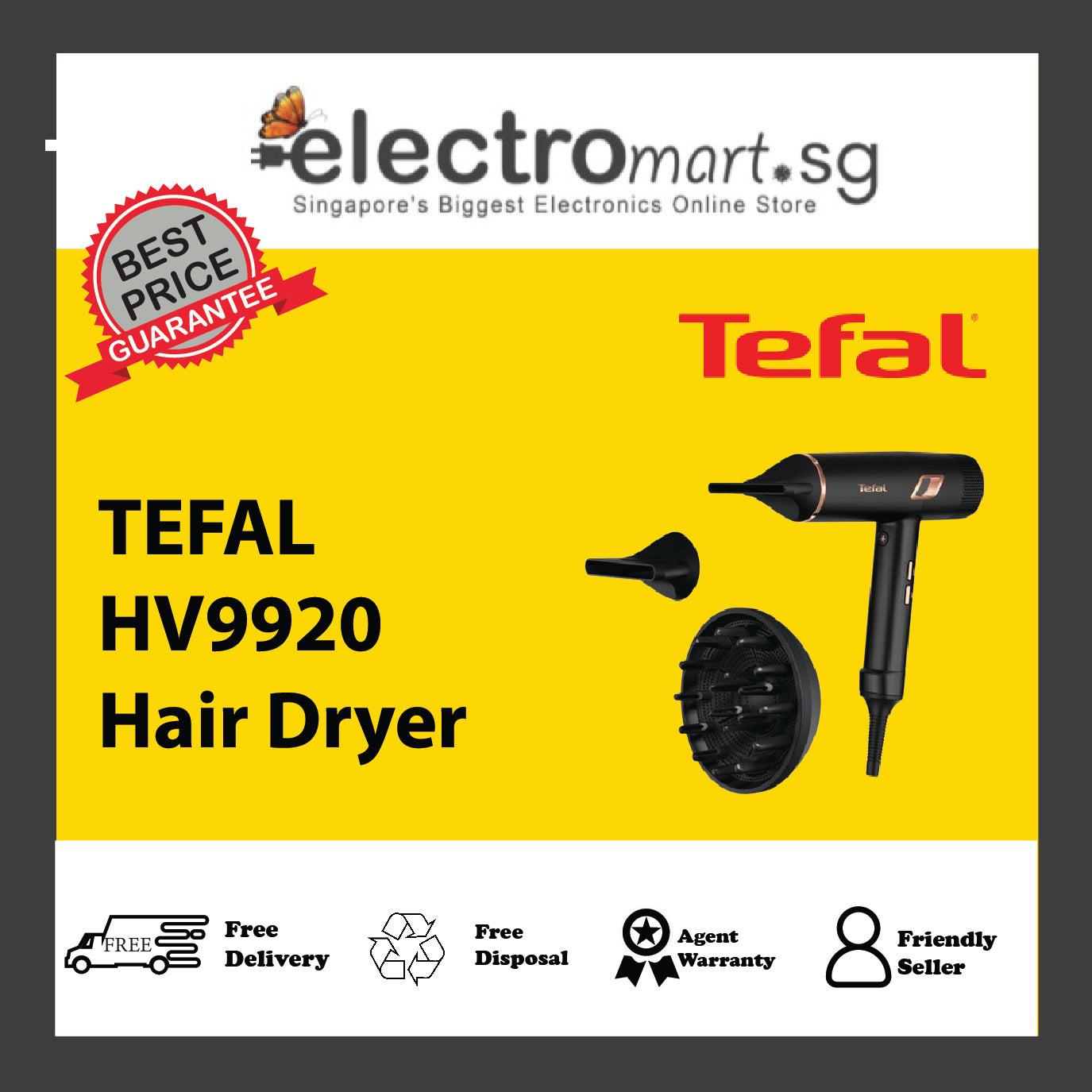 TEFAL HV9920 Hair Dryer