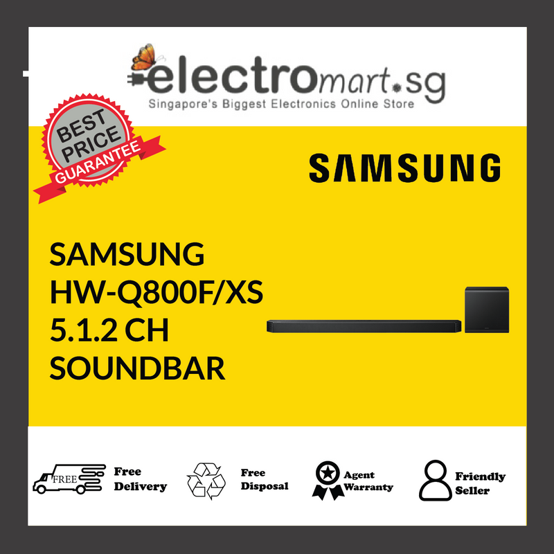 Samsung HW-Q800F/XS Q-Series Soundbar 5.1.2ch Subwoofer