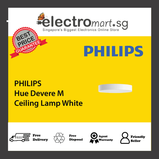PHILIPS Hue Devere M Ceiling Lamp White