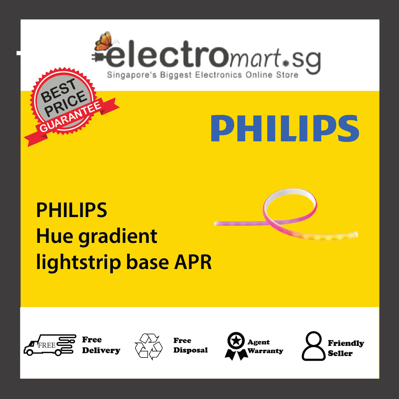 PHILIPS Hue gradient lightstrip base APR