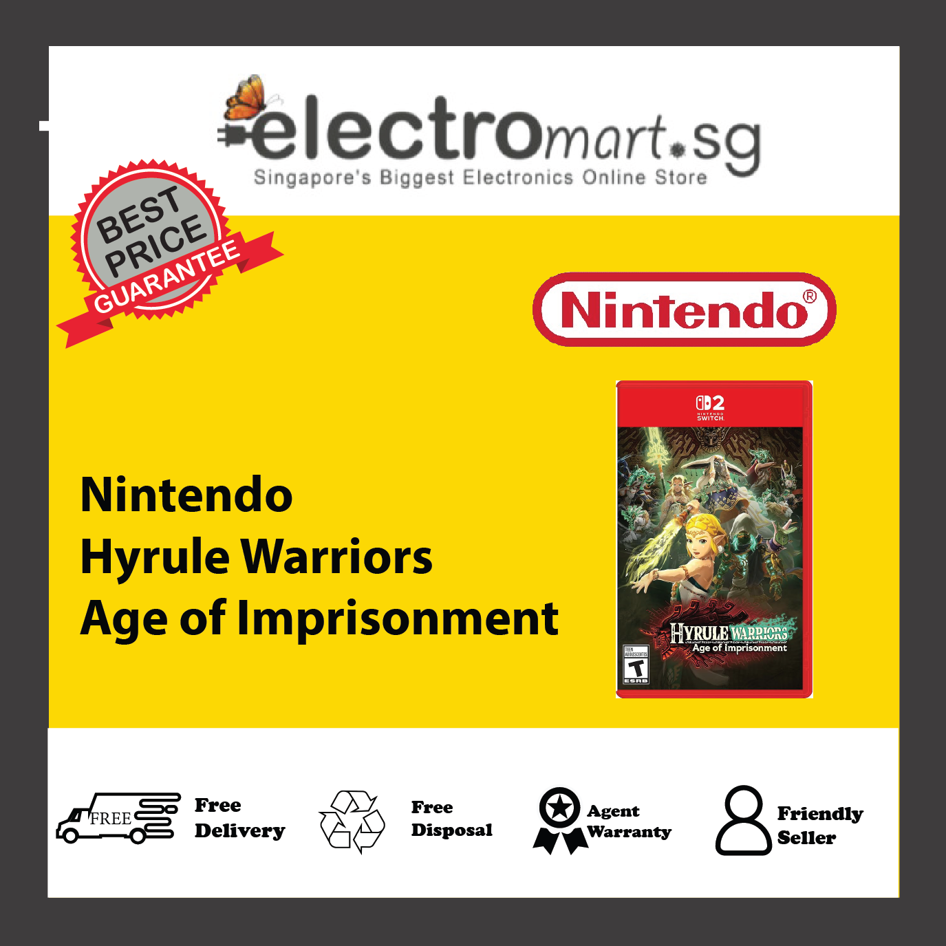 Nintendo Hyrule Warriors Age of Imprisonment