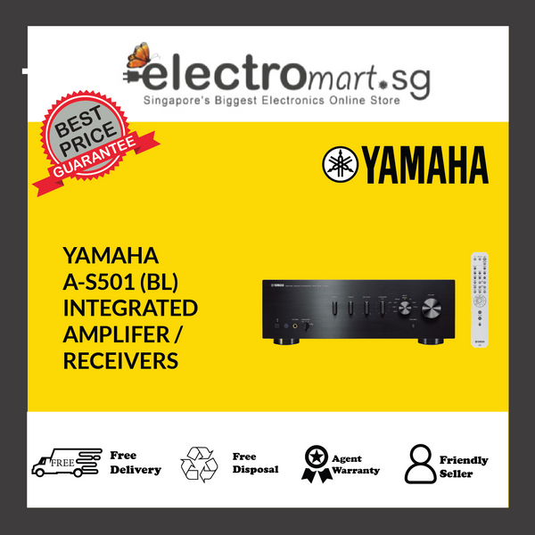 YAMAHA A-S501 (BL) INTEGRATED  AMPLIFER /  RECEIVERS