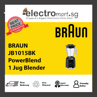 BRAUN JB1015BK PowerBlend 1 Jug Blender