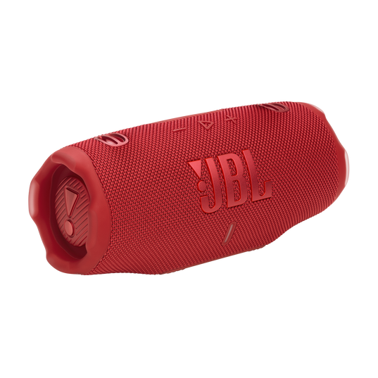 JBL Charge 6 Portable waterproof and drop-proof speaker with bold JBL Pro sound and a removable handle strap.