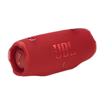 JBL Charge 6 Portable waterproof and drop-proof speaker with bold JBL Pro sound and a removable handle strap.