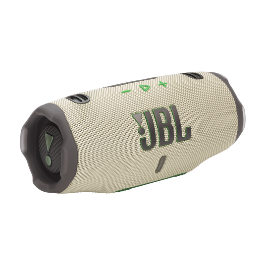 JBL Charge 6 Portable waterproof and drop-proof speaker with bold JBL Pro sound and a removable handle strap.