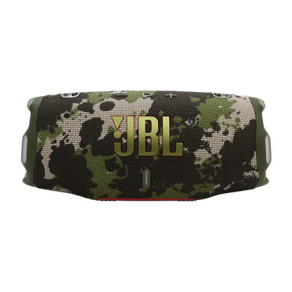 JBL Charge 6 Portable waterproof and drop-proof speaker with bold JBL Pro sound and a removable handle strap.