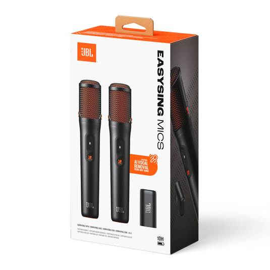 JBL EasySing Mics Wireless AI-Powered Microphones