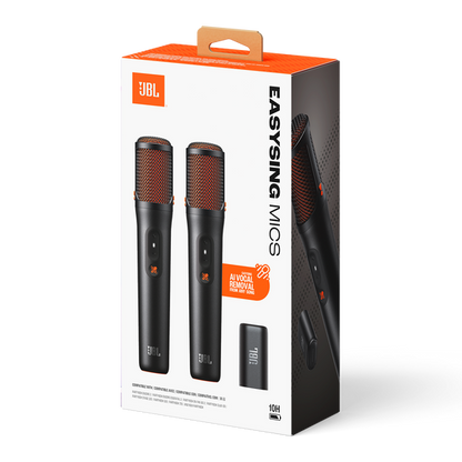 JBL EasySing Mics Wireless AI-Powered Microphones