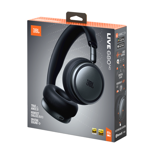 JBL Live 680NC Wireless on-ear Noise Cancelling Headphones